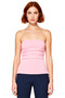 Women's Strapless Fitted Knitted Blouse Summer Casual Daily Use Modern Style Comfortable - 3