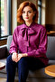 Plus Size Polka Dot Woven Blouse Stylish Details and Comfortable Design Quality Stylish Comfortable Modern - 2