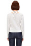 Women's V-Neck Low Arm Long Sleeve Full Button Stretchy Knitted Quality Stylish Comfortable Modern Elegant - 4