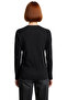 Women's Crew Neck Long Sleeve Regular Fit Cotton Knitted Plain Blouse Ideal for Everyday Wear - 4