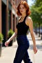 Fitted Halter Neck Sleeveless Knitted Blouse Perfect Fit Comfortable and Stylish Premium Quality