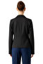 Women's Polo Neck Buttoned Stretchy Knitted Blouse a Stylish and Comfortable Choice Quality Stylish Comfortable Modern - 4