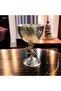 Copper Fruit Bowl Copper Kura Piped K 21×14 cm Hammered Embossed Floral Horse Footed Copper Sugar Bowl - 2