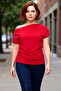 Women's Asymmetrical Neckline Flowy Knitted Blouse Elegance and Comfort Combined Quality Stylish Comfortable Modern