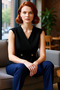 Women's Linen Look V-Neck Sleeveless Blouse Cotton Summer Casual Distinguished Material High Quality - 2
