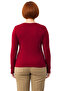Viscose Crew Neck Stretchy Knitted Long Sleeve Women Blouse Quality Stylish Comfortable Modern Elegant Casual - 4