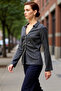 Women's Polo Neck Buttoned Drawstring Stretchy Knitted Quality Stylish Comfortable Modern Elegant Casual