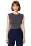 Women's Crew Neck Crop Knitted Blouse Casual Summer Design Premium Quality Zarifane - 3