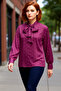 Plus Size Polka Dot Woven Blouse Stylish Details and Comfortable Design Quality Stylish Comfortable Modern