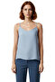 Women's V-Neck Thin Strap Plain Woven Blouse Casual Elegance and Comfort Quality Stylish Comfortable Modern - 3
