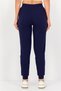 Women Sportswear Fit Outdoor Sweatpants, Navy - 3