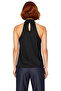 Pleated Knitted Blouse Halter Neck Regular Fit Summer Business Wear Long-Lasting Comfortable Cut - 4