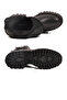 Black Genuine Leather Anti-Slip Women's Boots with Fleece Inside 23783-1 Z - 5
