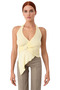 Halter Neckline Fitted Viscous Knitted Blouse Summer Party Combination Comfortable and Stylish Long Lasting High Quality - 3