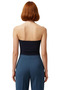 Women's Strapless Detailed Knitted Blouse Stylish and Modern Design Quality Stylish Comfortable Modern Elegant Daily - 4