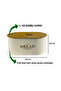 Bamboo Covered Bread Bowl - Self-Patterned - 2