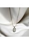 Silver Color Steel Star Figured Rectangle Necklace Women – Waterproof Stylish Jewelry - 2