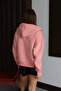 Women's 3 Thread Fleece Lined Hooded Oversize Sweat Cardigan 3095 - 8
