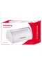 Bread box, steel, white, - 2