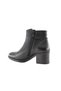 92157 Genuine Leather Black Women's Boots - 3
