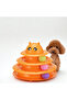 3 Tiers Cat Toy Tower of Tracks Educational Cat Toy Interactive Toy - 3