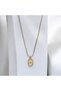 Gold Color Steel Star Figured Rectangle Necklace Women – Waterproof Stylish Jewelry