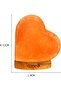 Himalayan Salt Lamp with USB Mini - Heart Shape - 3