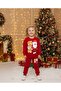 Unisex Ho Ho Christmas Three-Thread Fleece-Lined Winter Squishy Suit