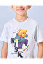 Boys Grey Risk Taker Print T-Shirt - 4