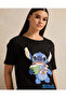Women Black Printed T-Shirt - 4