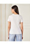 Women White Printed T-Shirt - 3