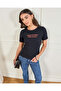 Women Black Printed T-shirt - 5
