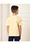 Boys Yellow Printed Loose Fit T-Shirt - 3