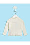 Infant Boys Beige High Neck T-Shirt