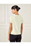 Women Yellow Plain Active T-Shirt - 3