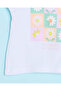 Infant Girls White Placement Print T-Shirt - 3