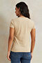 Women Beige Printed T-Shirt - 3