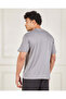 Men Grey Printed Active T-Shirt - 3