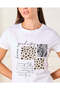 Women Whtie Good Vibes Printed T-Shirt - 4