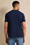 Men Navy Printed T-Shirt - 3