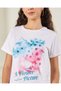 Senior Girls White Printed T-shirt - 4