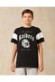 Senior Boys Black Over Size Las Vegas Raiders T-Shirt