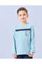 Boys Blue Long Sleeve T-Shirt