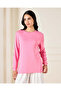 Women Pink Basic T-Shirt