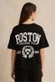 Senior Girls Black Printed Top - 3
