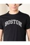 Senior Boys Black Printed T-shirt - 4