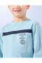 Boys Blue Long Sleeve T-Shirt - 4
