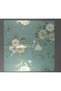 Turquoise Background Floral Pattern Bouquet Wrapping Paper Transparent Flower Wrapping & Gift Packaging 57X57 4 Pieces - 2