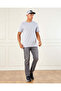 Men Grey Basic Solid T-Shirt - 2