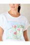 Women White Embroidered T-Shirt - 4